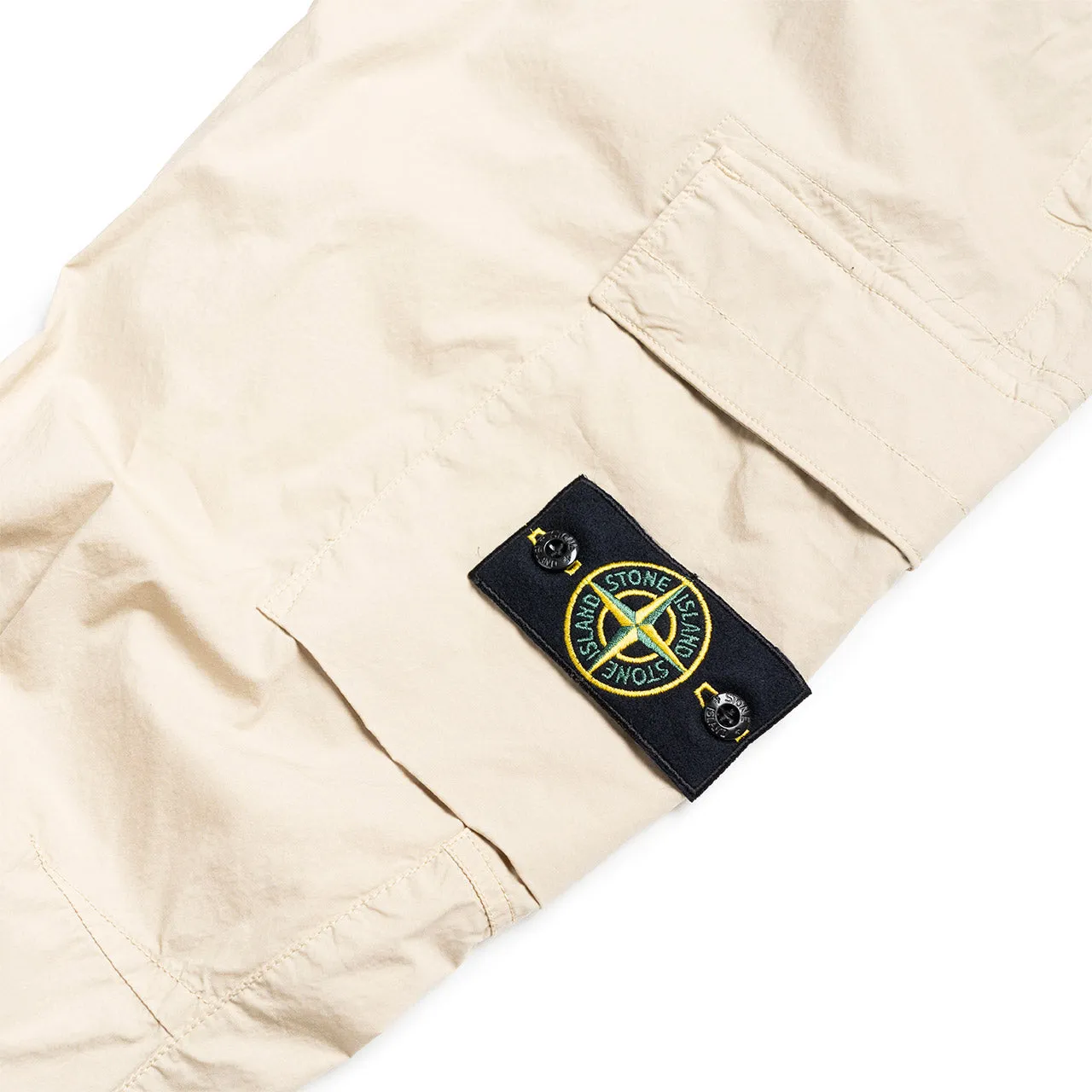 stone island slim cargo pants (beige)