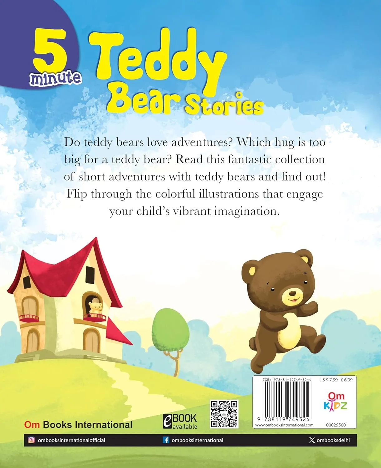 Story Book: 5 Minute Teddy Bear Stories