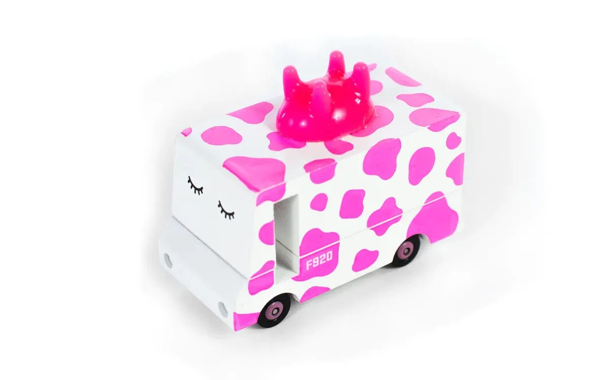 Strawberry Moo Van