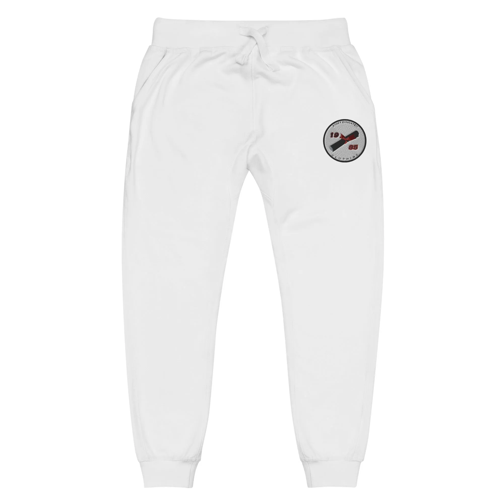 Strēt Educated Classic Logo fleece sweatpants