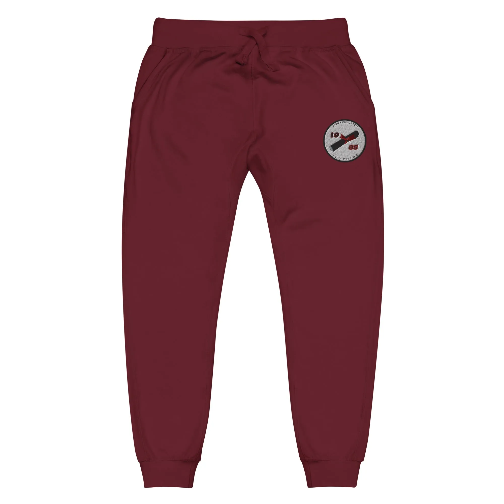 Strēt Educated Classic Logo fleece sweatpants