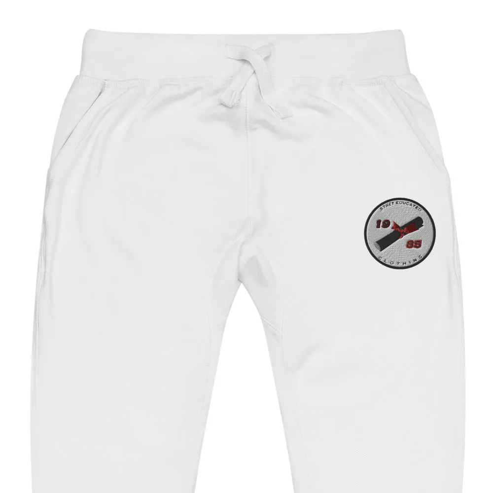 Strēt Educated Classic Logo fleece sweatpants
