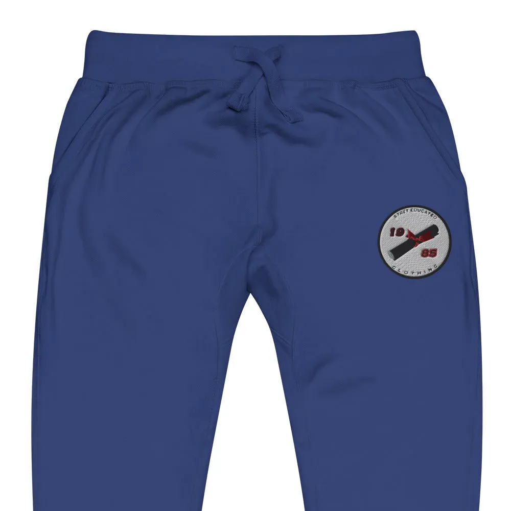 Strēt Educated Classic Logo fleece sweatpants