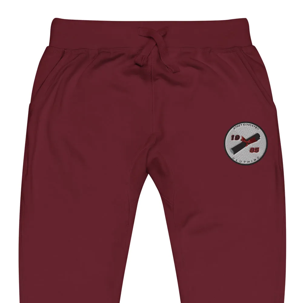 Strēt Educated Classic Logo fleece sweatpants