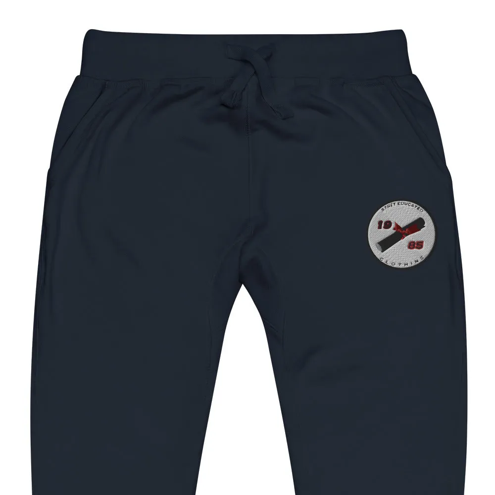 Strēt Educated Classic Logo fleece sweatpants
