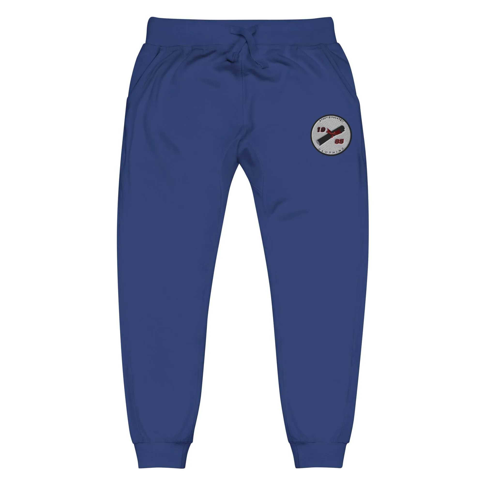 Strēt Educated Classic Logo fleece sweatpants