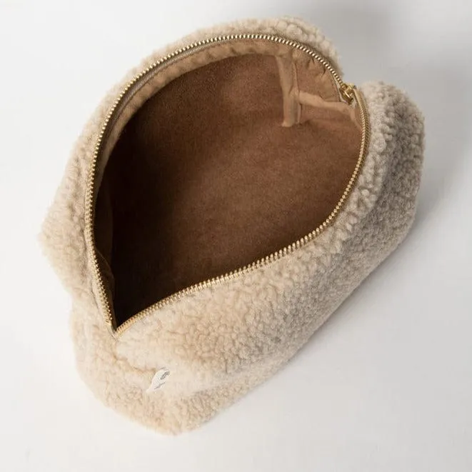 Studio Noos Teddy Changing Pouch / Toiletry Bag (Ecru)