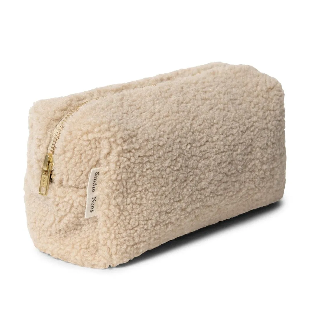 Studio Noos Teddy Changing Pouch / Toiletry Bag (Ecru)