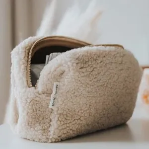 Studio Noos Teddy Changing Pouch / Toiletry Bag (Ecru)