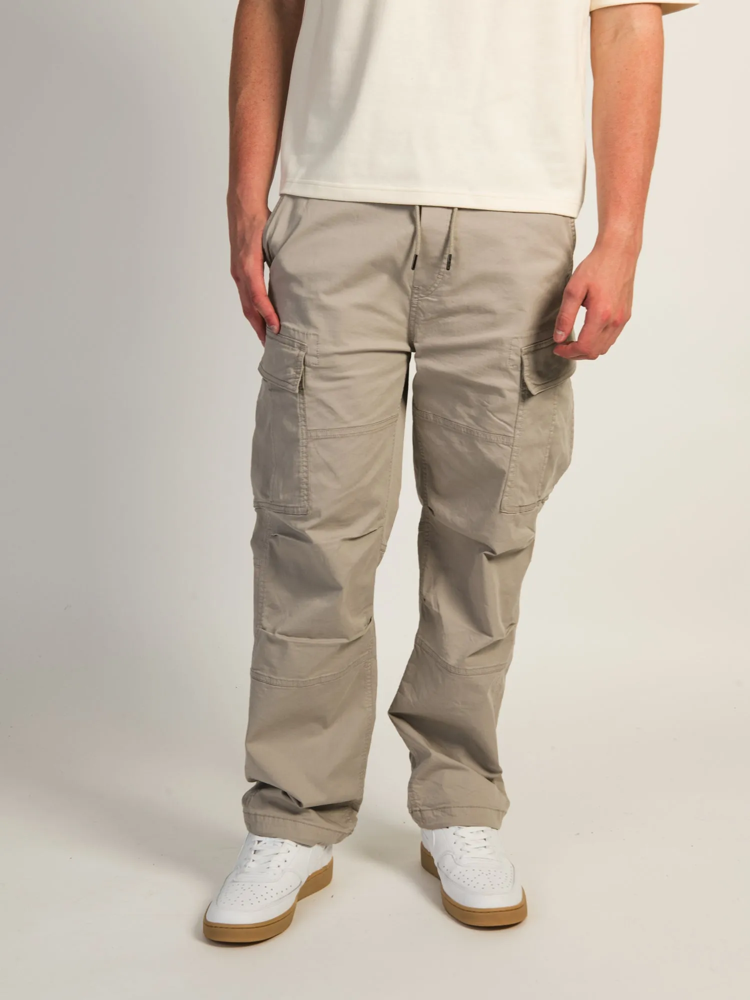 TAINTED RELAXED LIGHTWEIGHT CARGO - TAUPE