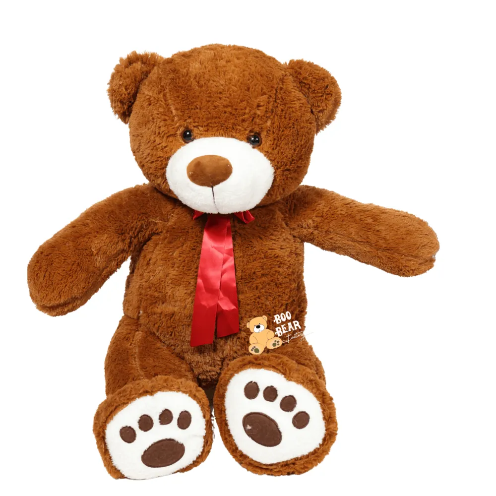 Teddy Bear 2 Foot Size Soft Teddy Bear by Boo Bear (Flower Ad-On)