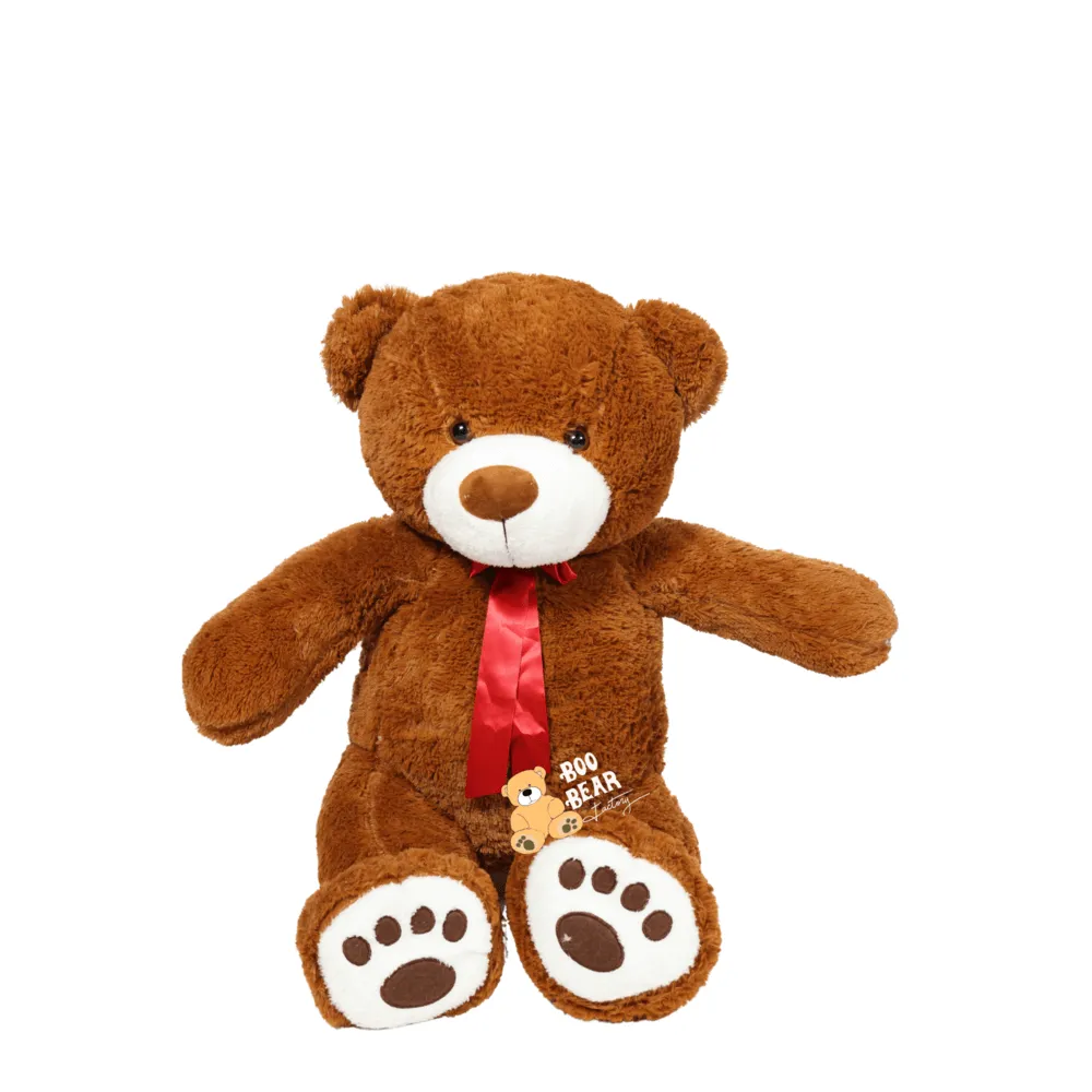 Teddy Bear 2 Foot Size Soft Teddy Bear by Boo Bear (Flower Ad-On)