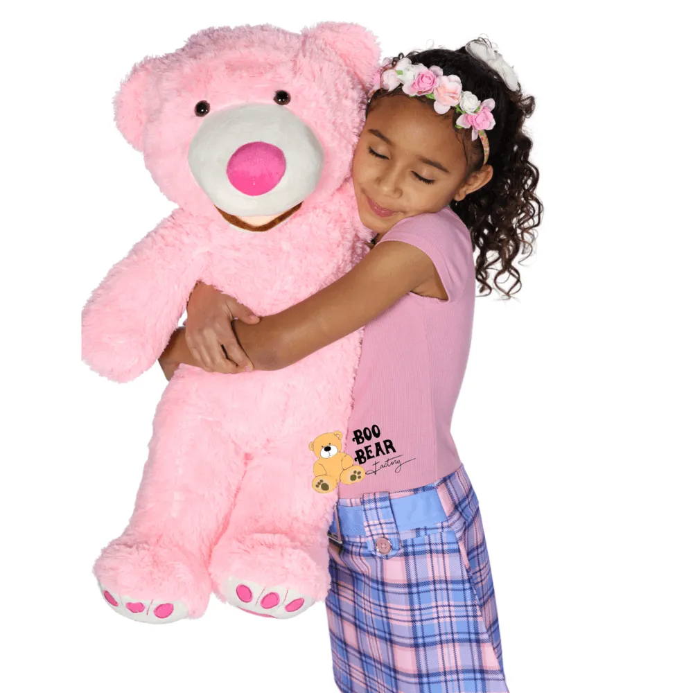 Teddy Bear 2 Foot Size Soft Teddy Bear by Boo Bear (Flower Ad-On)