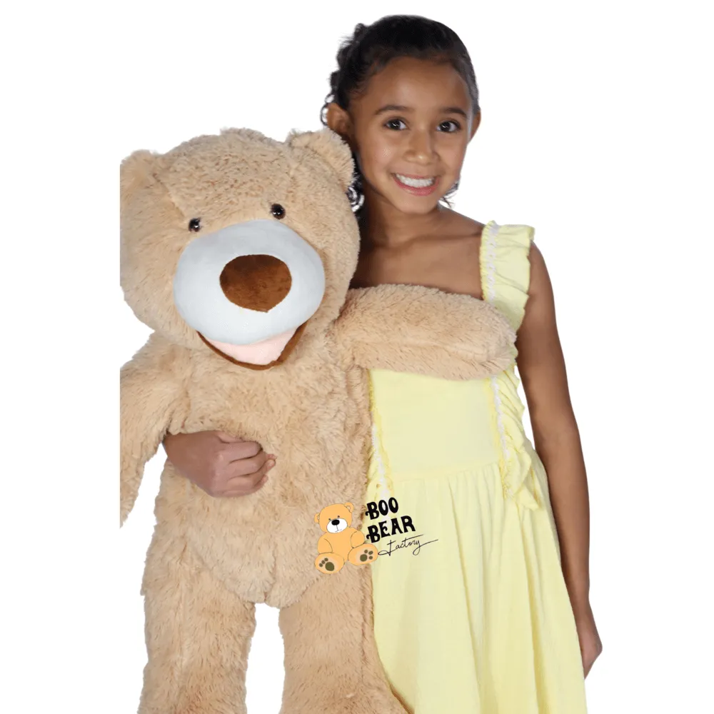 Teddy Bear 2 Foot Size Soft Teddy Bear by Boo Bear (Flower Ad-On)