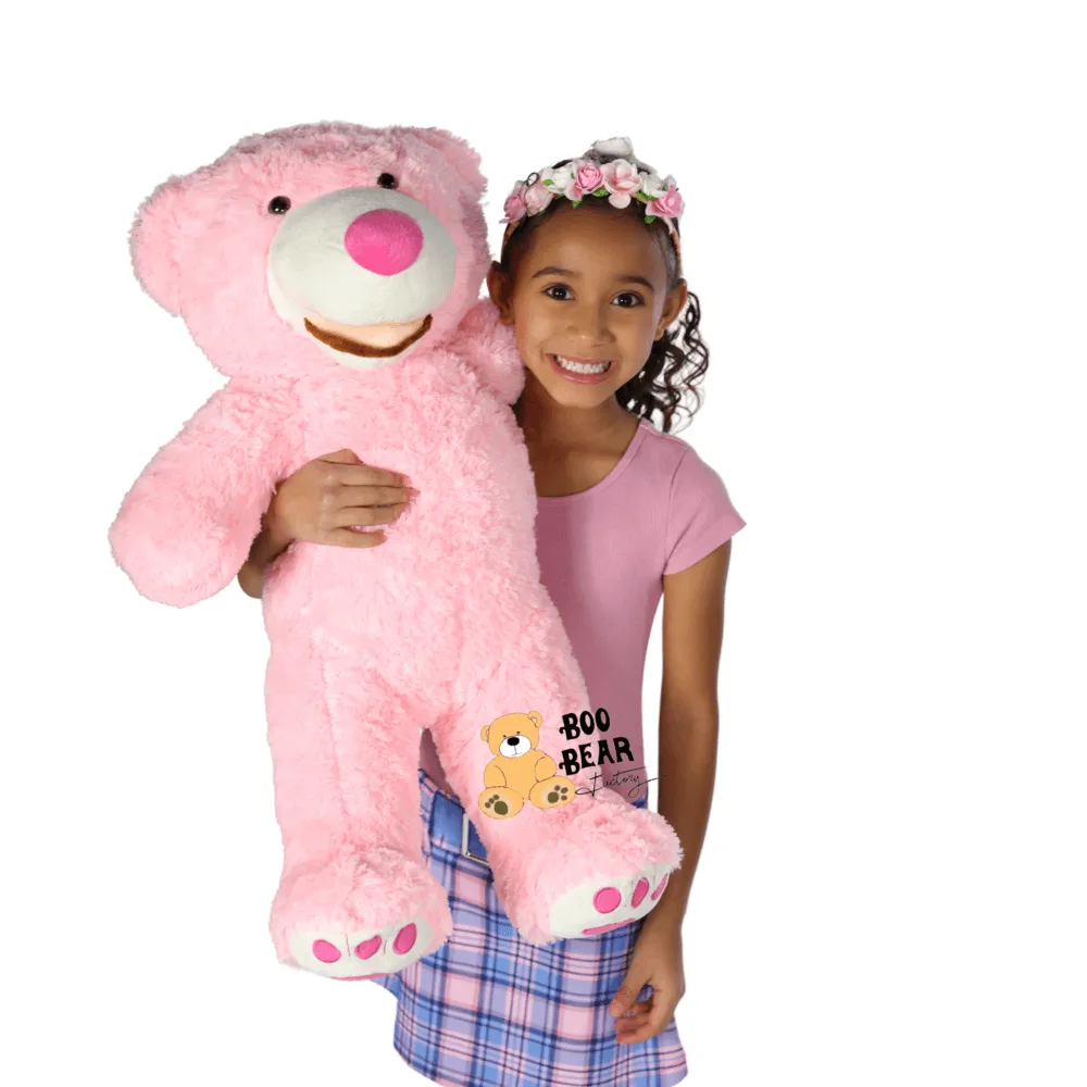 Teddy Bear 2 Foot Size Soft Teddy Bear by Boo Bear (Flower Ad-On)