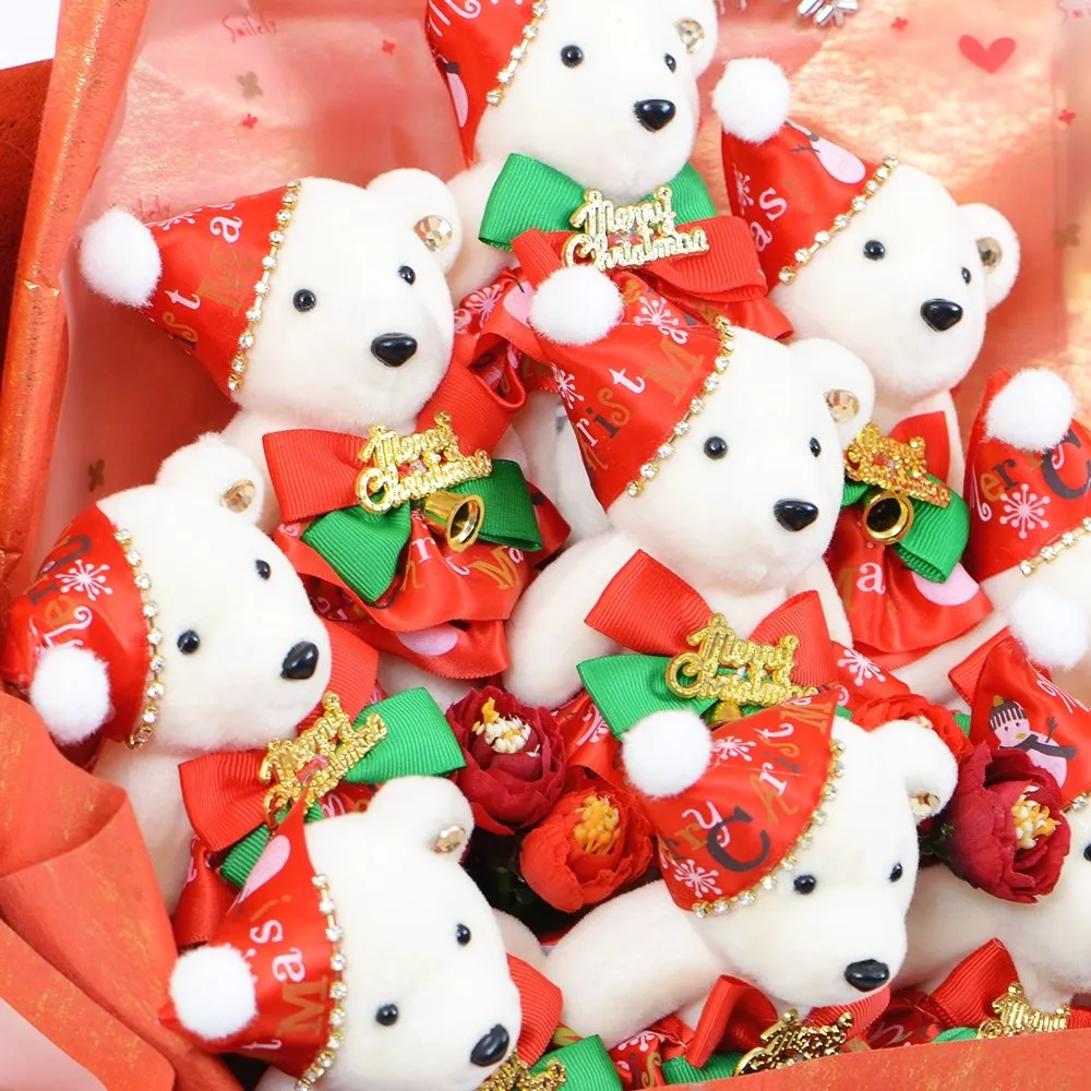 Teddy Bear Bouquet - Summer Christmas
