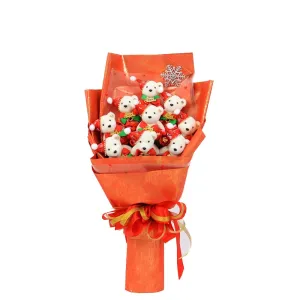 Teddy Bear Bouquet - Summer Christmas