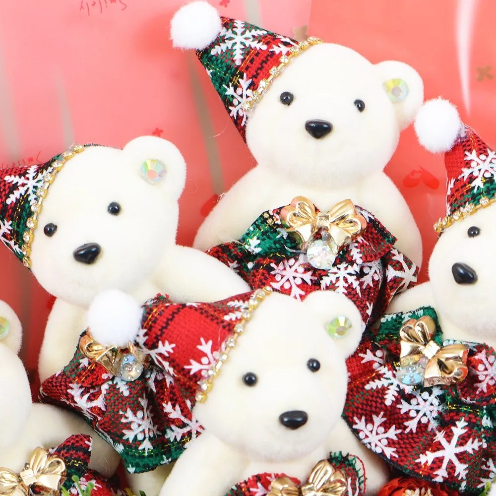 Teddy Bear Bouquet - Warm Winter Christmas