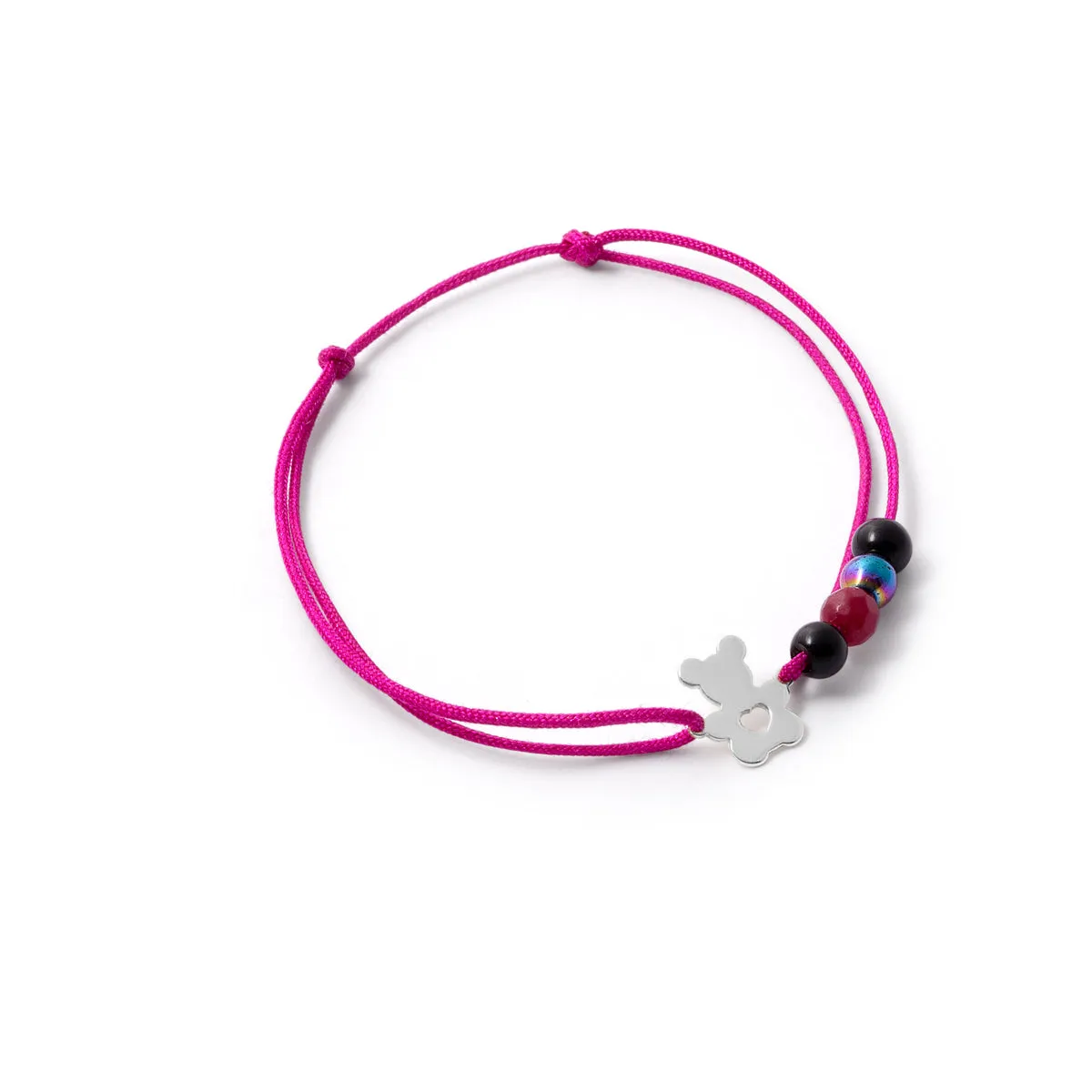 Teddy Bear Cord Bracelet