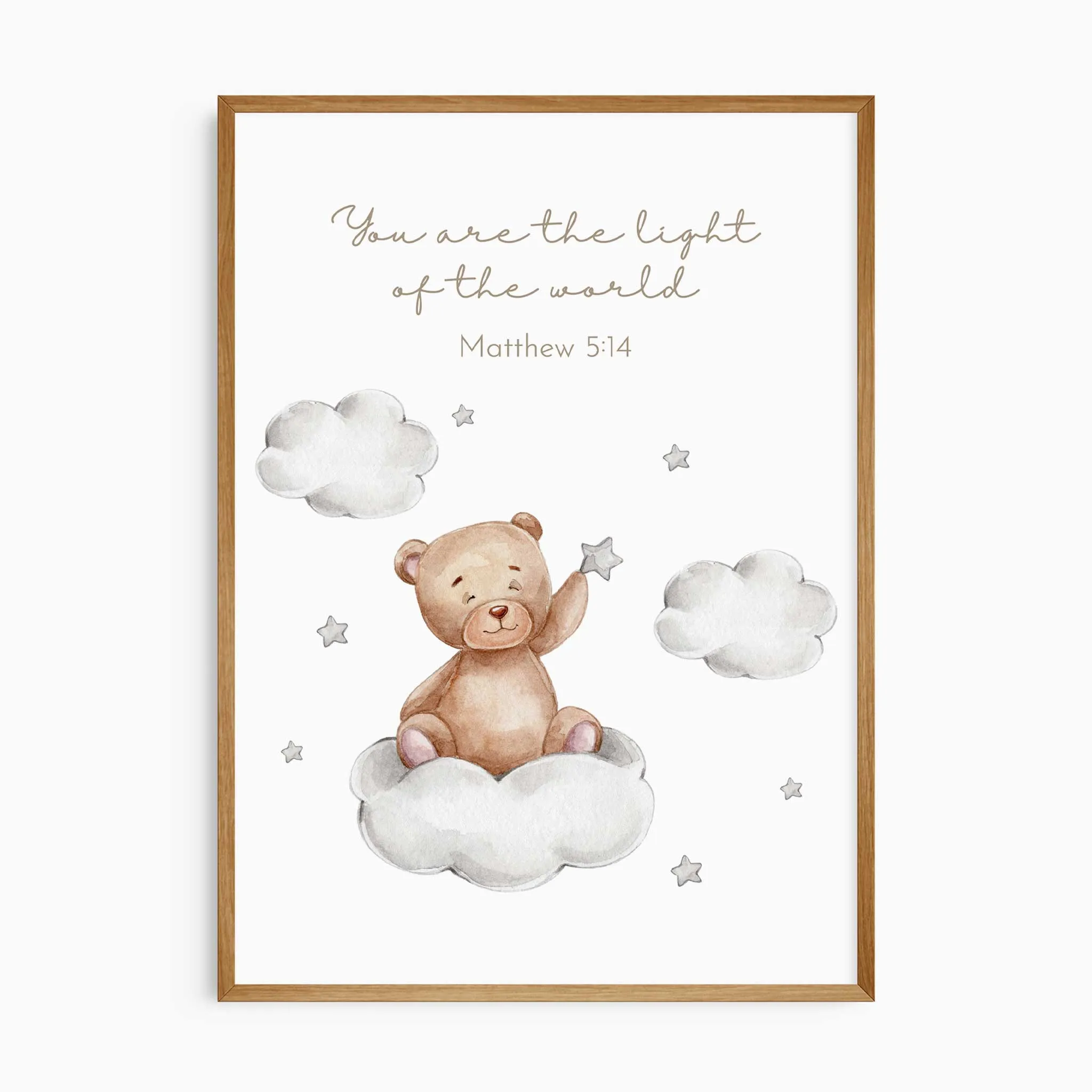 Teddy Bear Decor for Christian Nursery