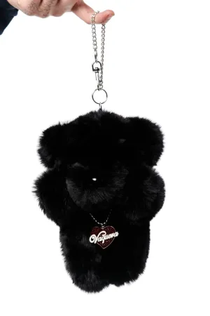 Teddy Bear Keychain / Black