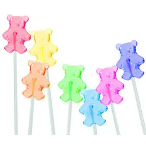 Teddy Bear Twinkle Pops - 120ct