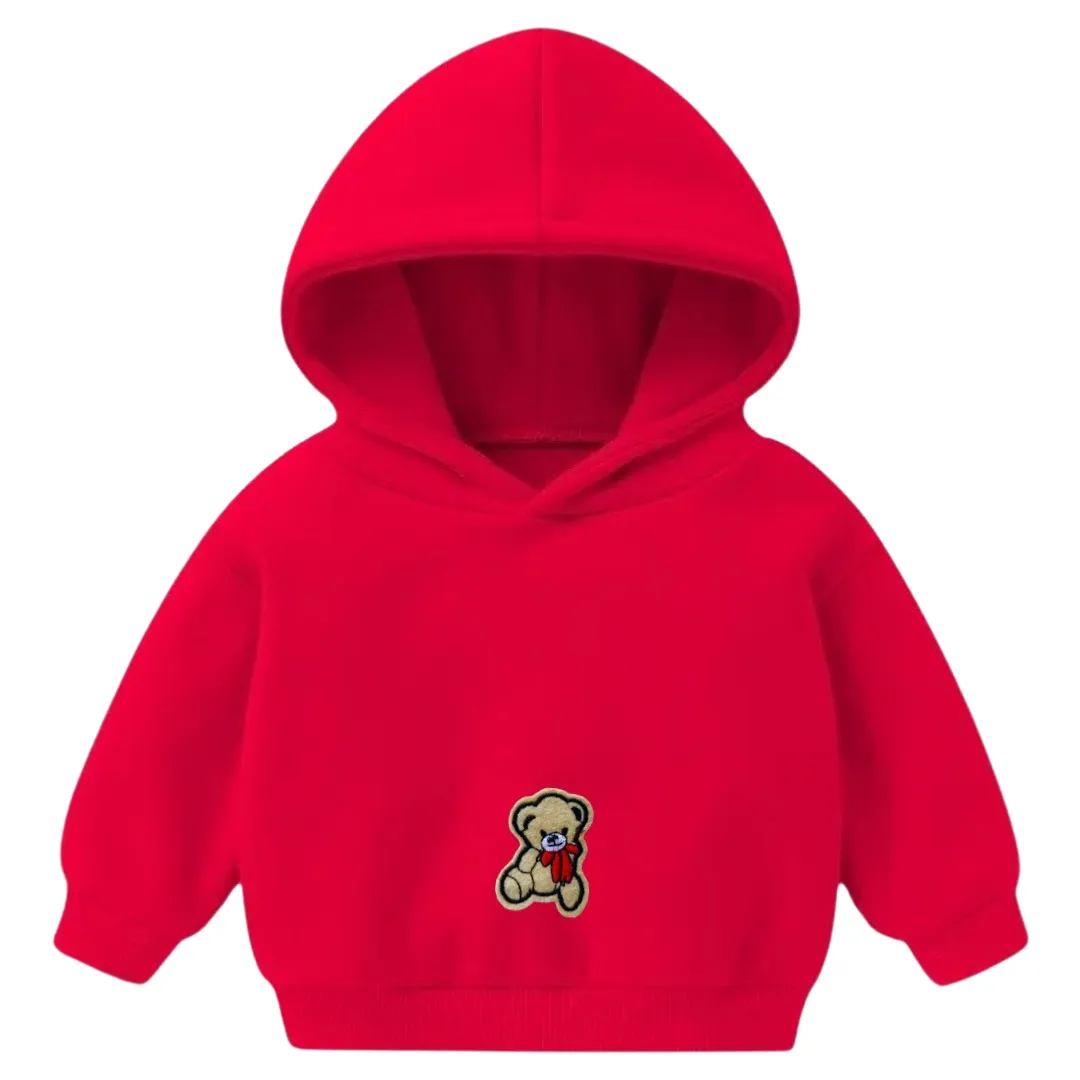 Teddy Beer Strijk Patch Beige