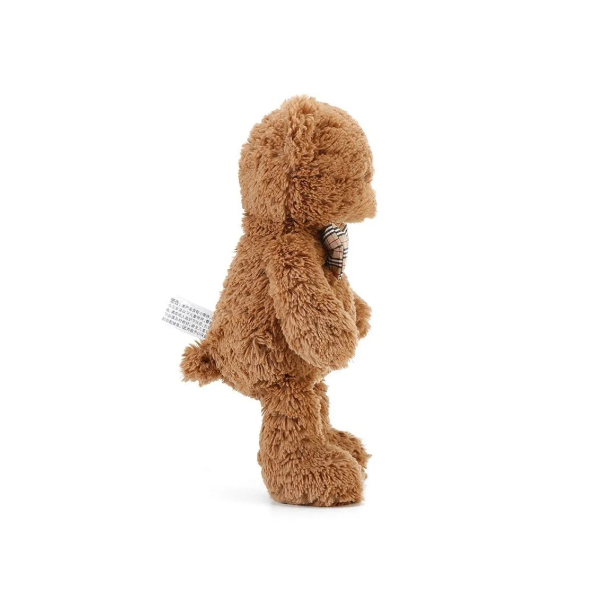 Teddy Claire With A Bow Tie Brown Plush Doll