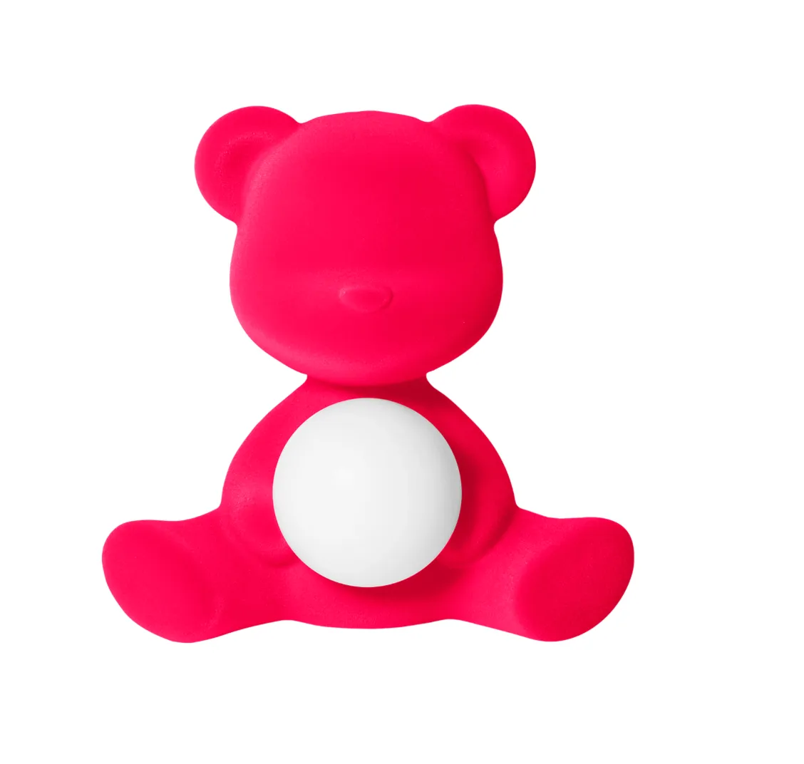 Teddy Girl Lamp Velvet