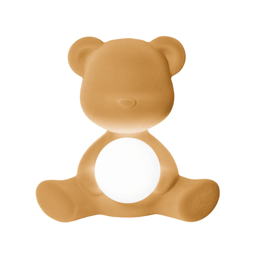Teddy Girl Lamp Velvet