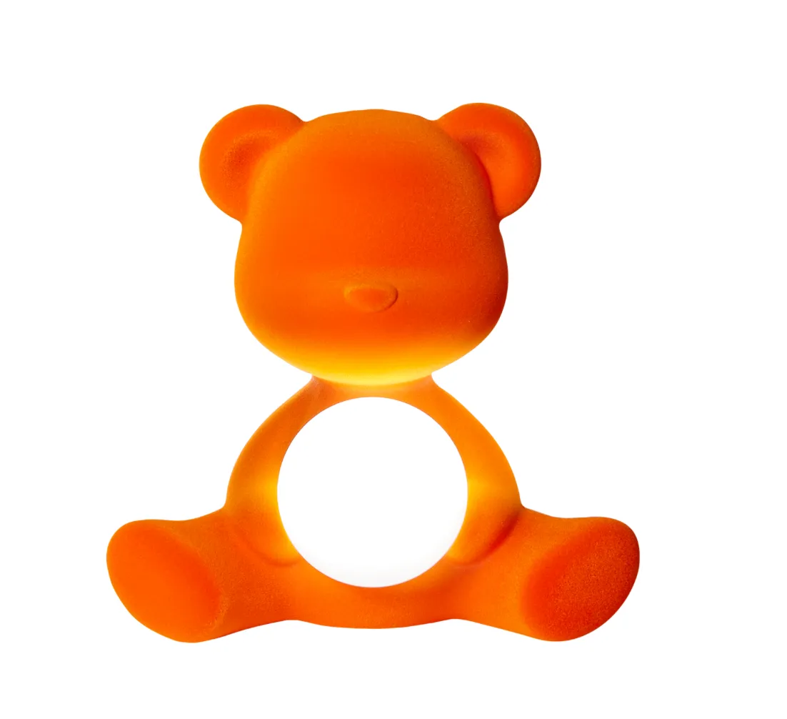 Teddy Girl Lamp Velvet