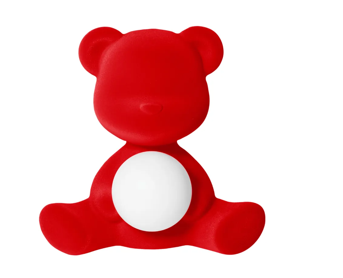 Teddy Girl Lamp Velvet