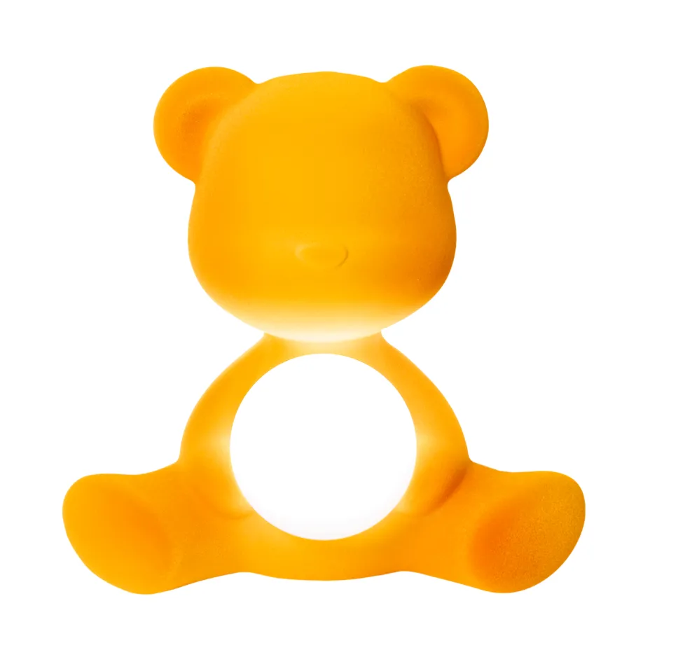 Teddy Girl Lamp Velvet