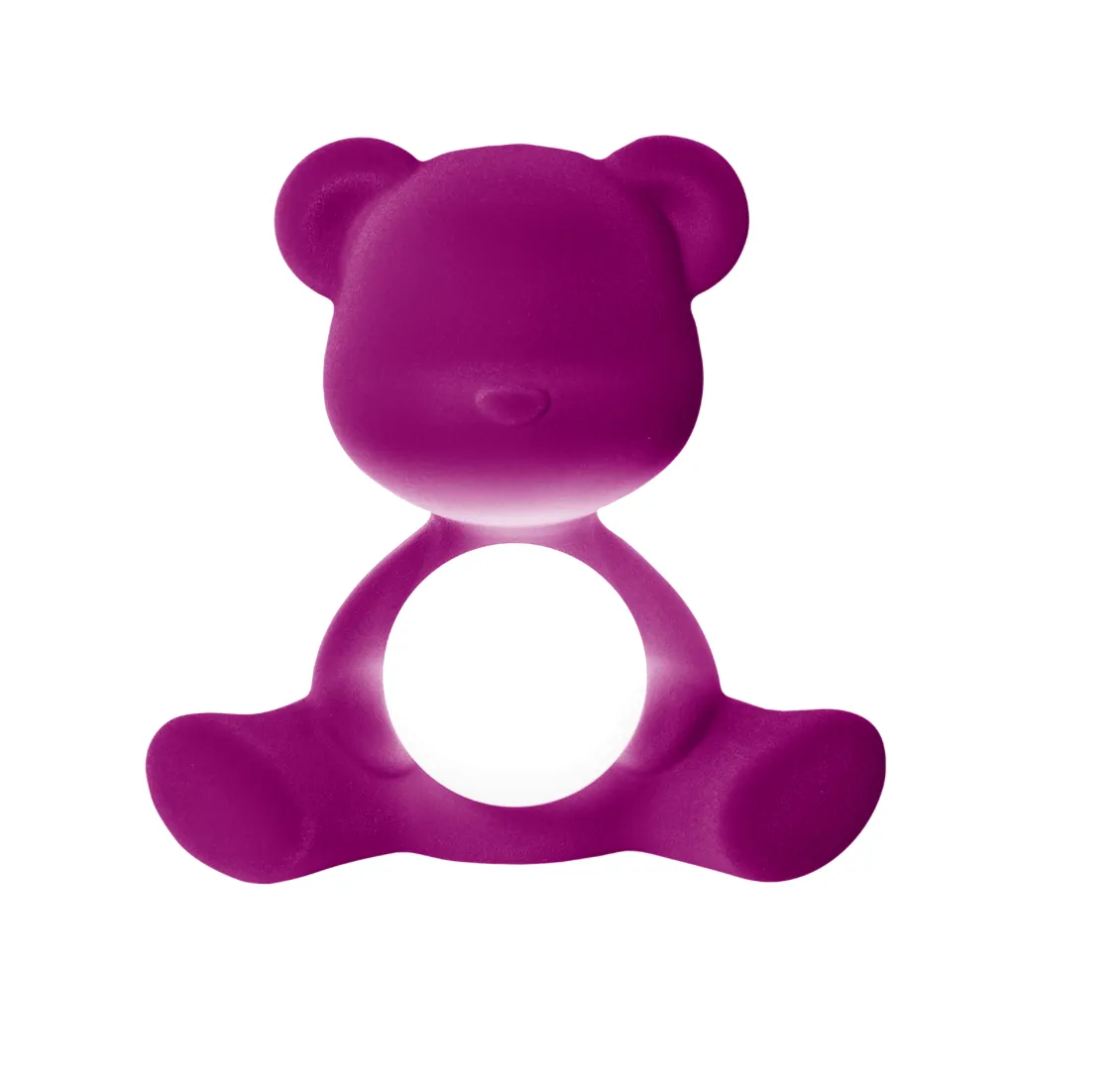 Teddy Girl Lamp Velvet