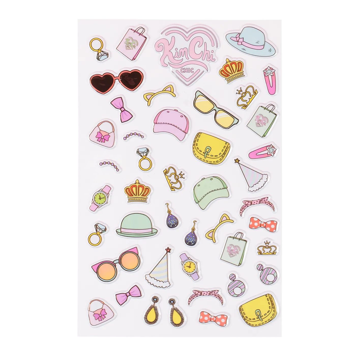 TEDDY KIM STICKER SHEET - 01 Pretty Things