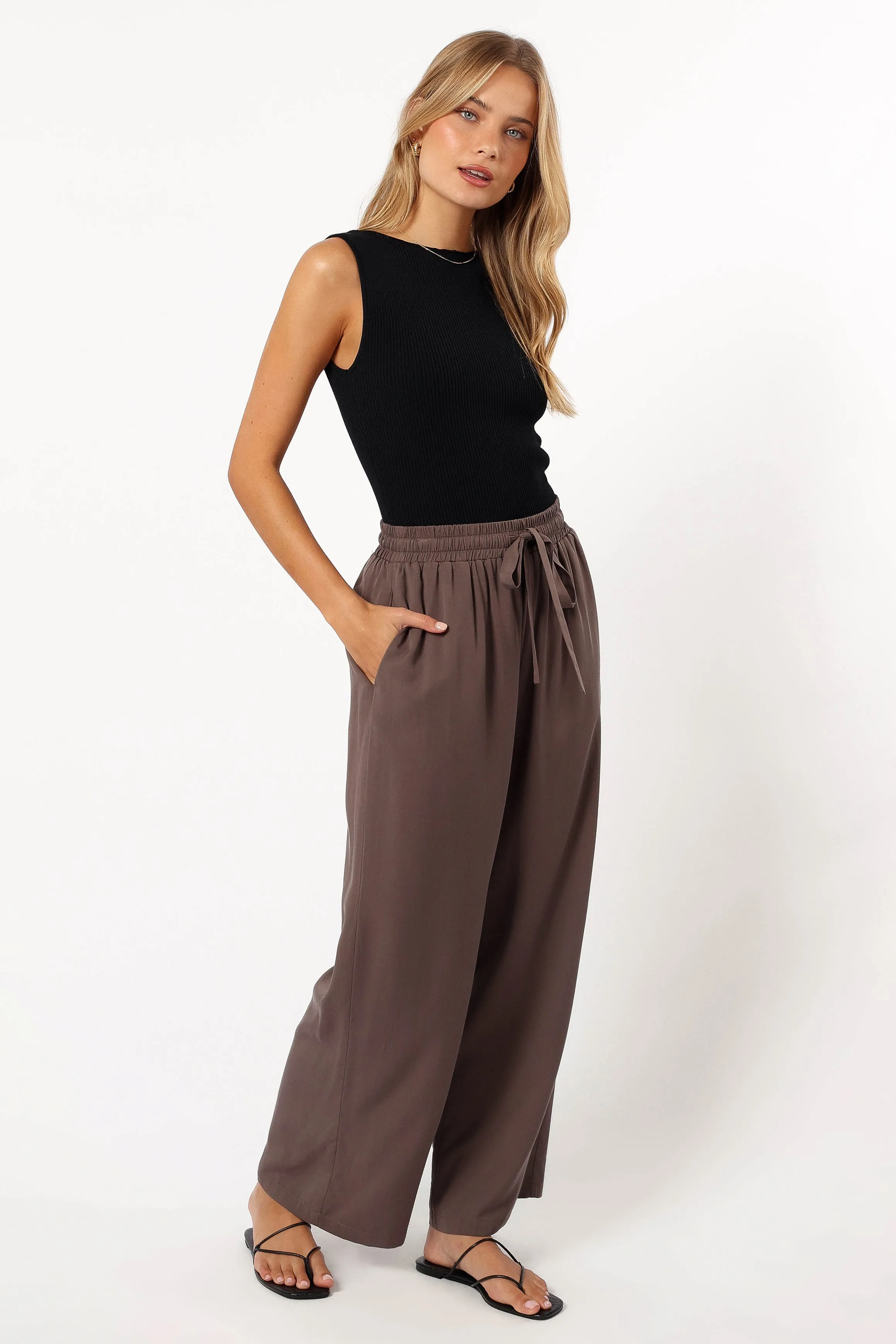 Teddy Pant - Charcoal
