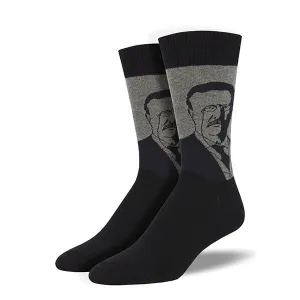 Teddy Roosevelt Socks Men's Crew Socks