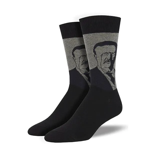 Teddy Roosevelt Socks Men's Crew Socks