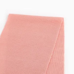 Tencel 1x1 Rib Knit - Salmon
