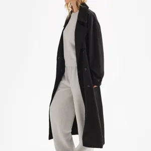 Tencel Twill Trench Coat