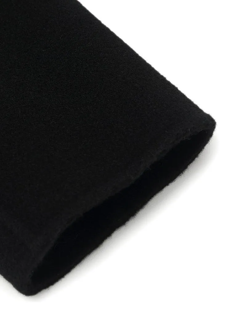 Tencel Wool Lapel Doubled-Faced Coat