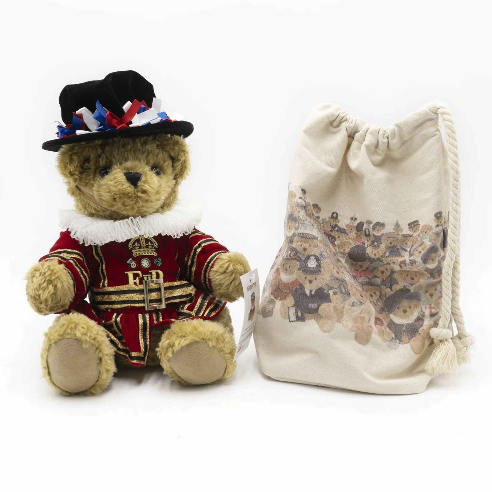 The Great British Teddy Bear Company Beefeater Bear Soft Plush Toys