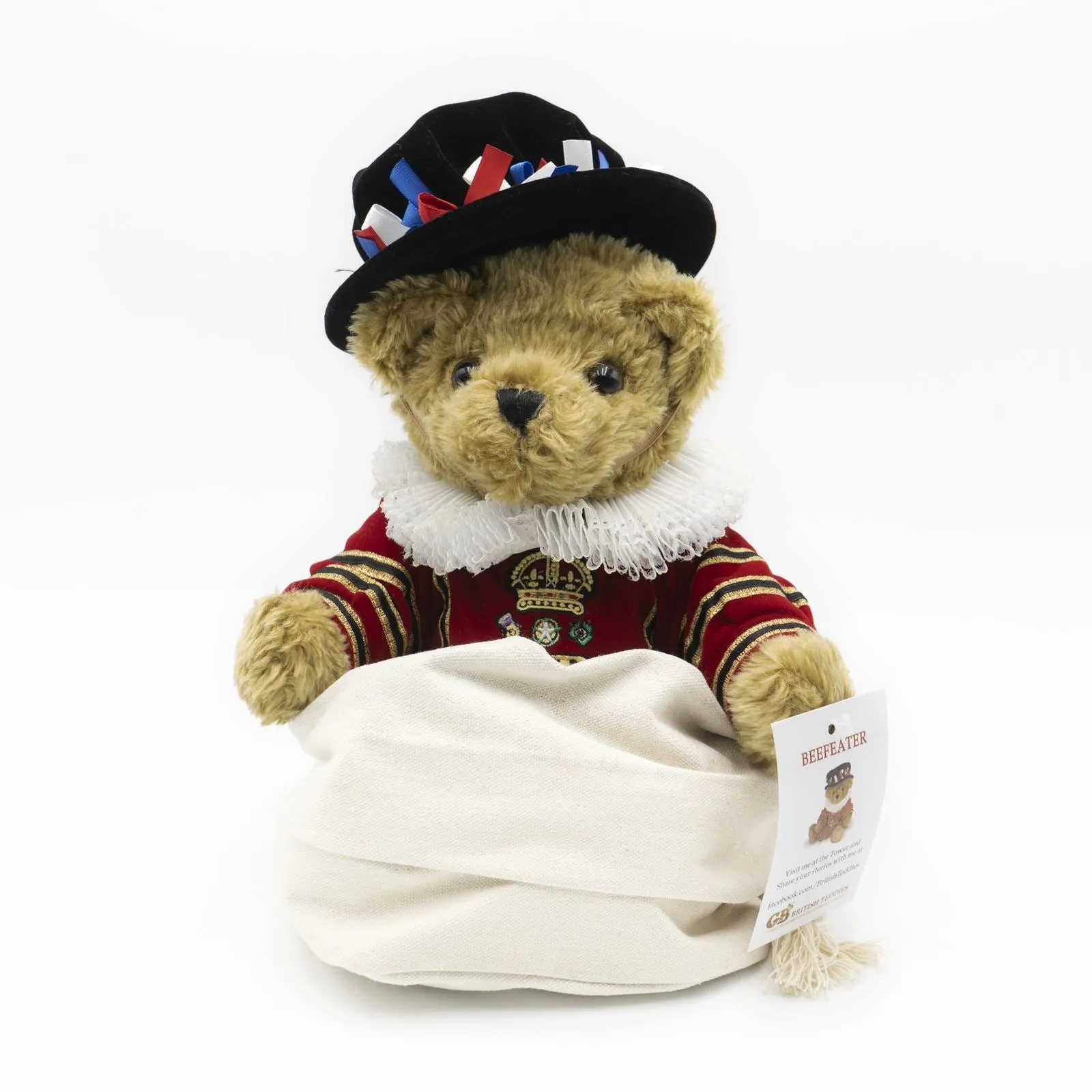 The Great British Teddy Bear Company Beefeater Bear Soft Plush Toys
