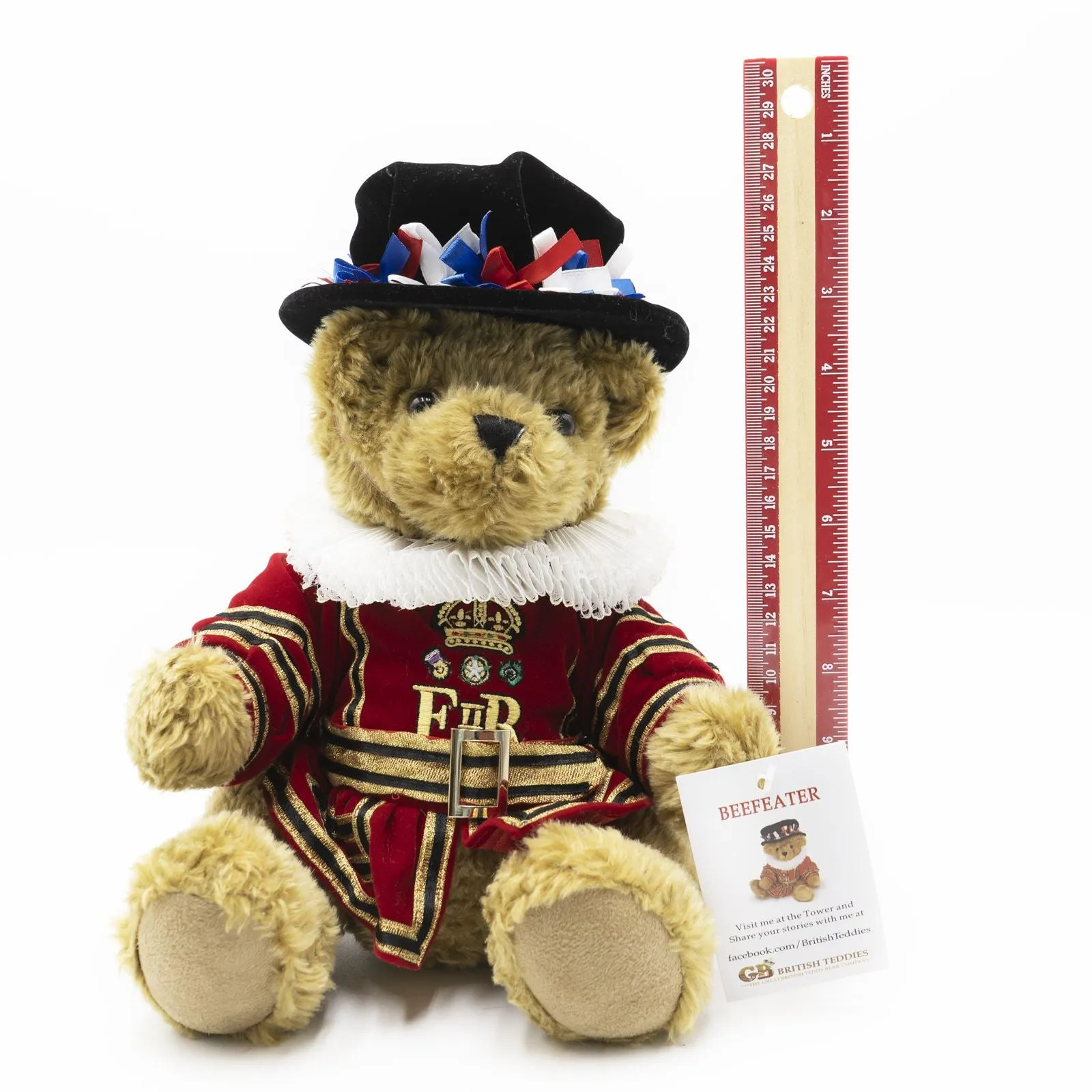 The Great British Teddy Bear Company Beefeater Bear Soft Plush Toys