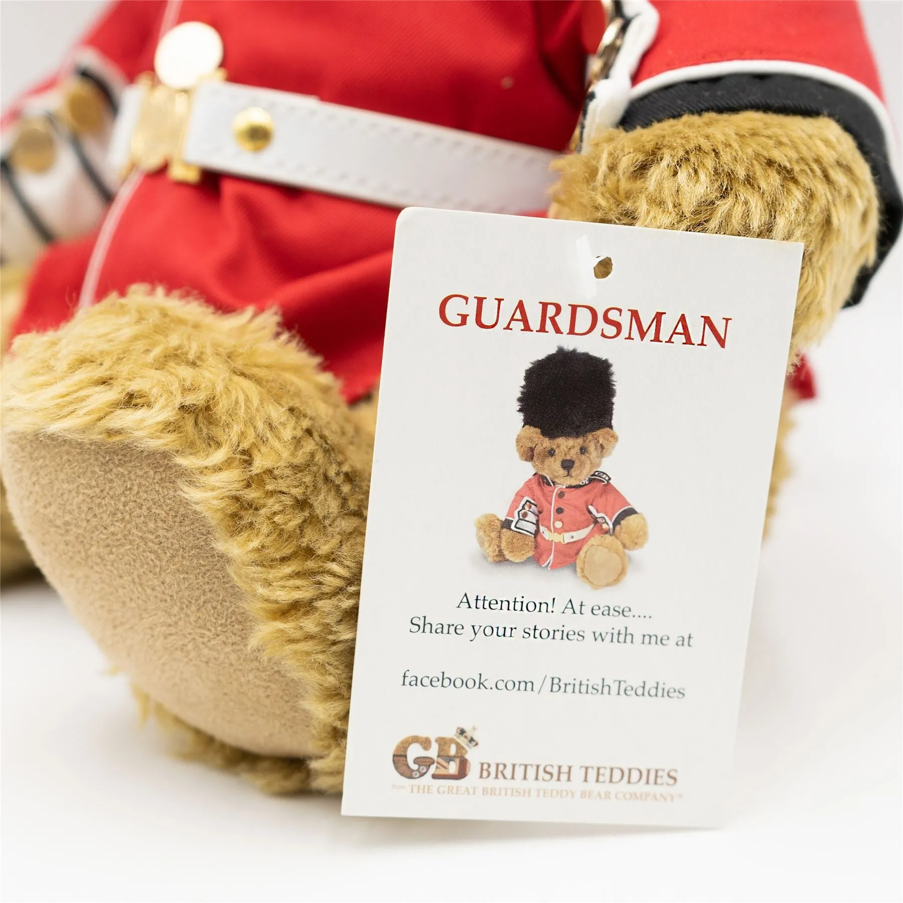 The Great British Teddy Bear Company Guardsman Bear Soft Plush Toys