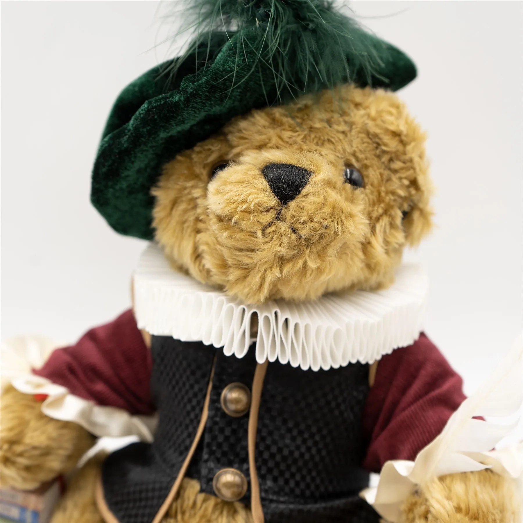 The Great British Teddy Bear Company Shakespeare Soft Plush Toy Collectable