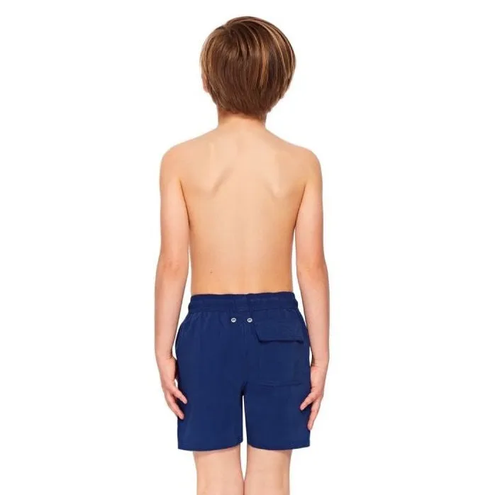 Tom & Teddy Boys Swim Shorts SOLBL-J - Midnight Blue