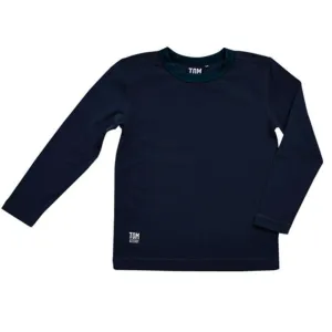 Tom & Teddy Mens Rash Tops Long Sleeves SDBLS - Deep Blue