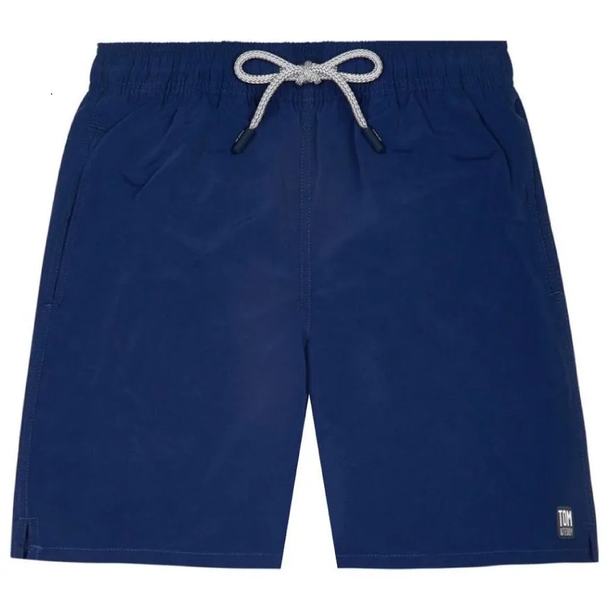 Tom & Teddy Mens Swim Shorts SOLMB - Midnight Blue
