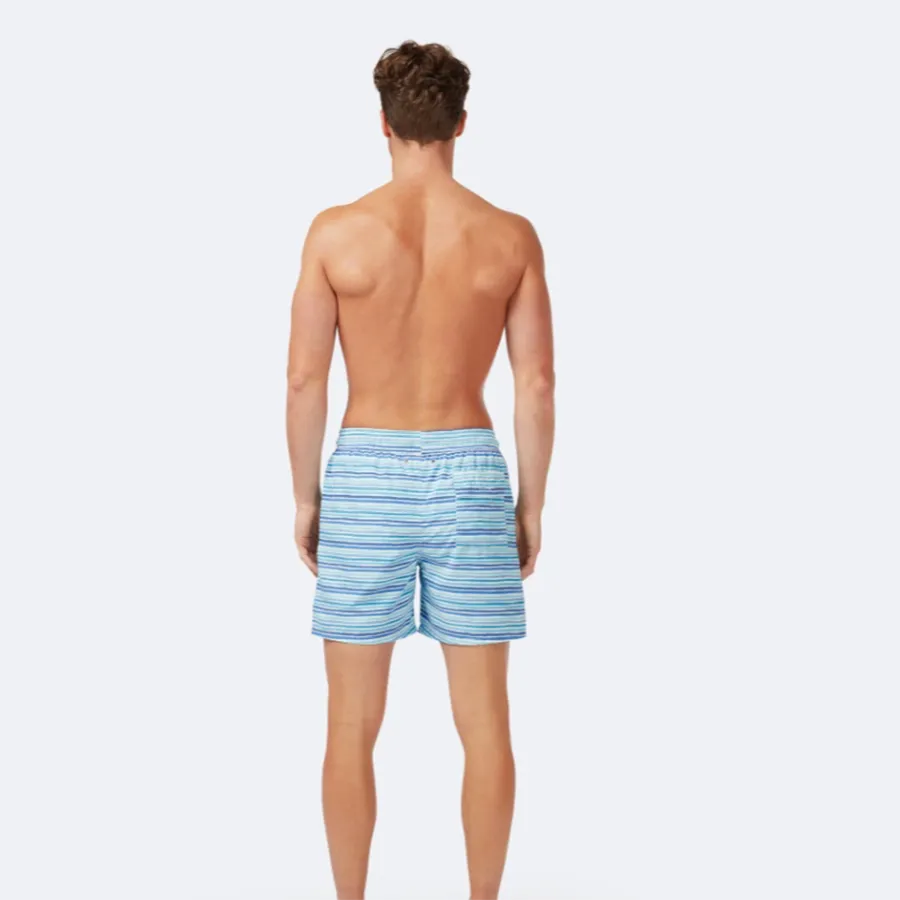 Tom & Teddy Stripe Men Swim Shorts STROC - Ocean